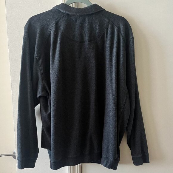 Southern Marsh Grey Quarter Zip Pullover / Men’s Large - Picture 4 of 5